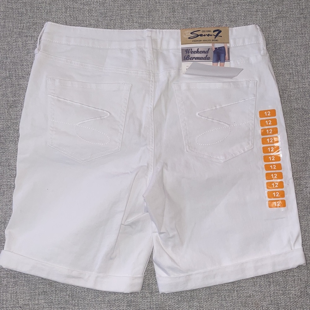 Brand New with Tag Seven7 Weekend Bermuda size 12 - Picture 3 of 4